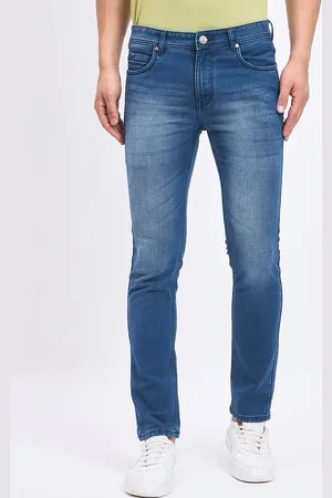 Duke Men Mid-Rise Slim Fit Heavy Fade Stretchable Jeans