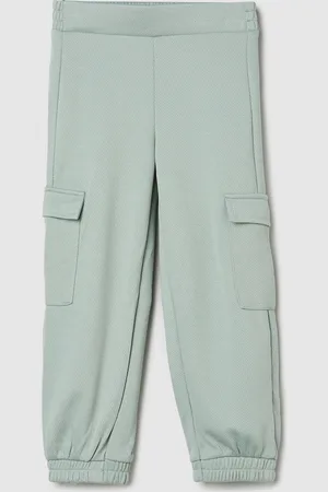 Max Collection Girls Mid-Rise Cargo Joggers