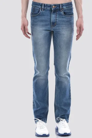 NUMERO UNO Men Solid Tapered Slim Fit Sustainable Stretchable Jeans