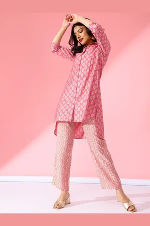 Bani Women Ethnic Motifs Printed Shirt & Trouser Co-Ords
