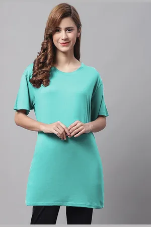 Kanvin Women Pure Cotton Lounge Tshirts