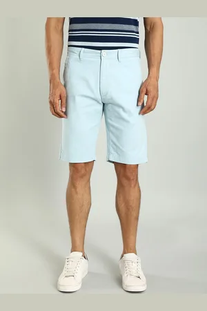 Indian Terrain Men Slim Fit Mid-Rise Regular Cotton Shorts