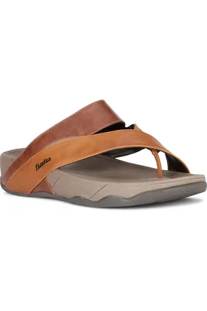 Bata leather sandals for mens best sale