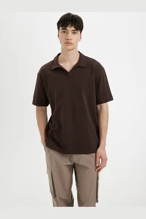 DeFacto Polo Collar Pure Cotton T-shirt
