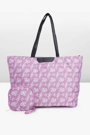Caprese Floral Printed Oversized Tote Bag