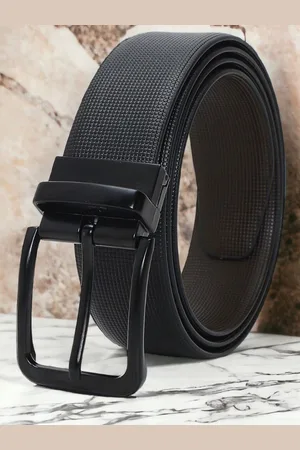 Invictus Men Leather Reversible Belt