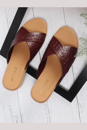TRASE Textured Open Toe Comfort Heels