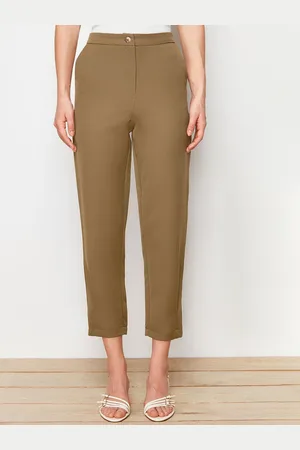 Trendyol Women Mid-Rise Chinos Trouser
