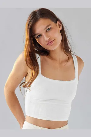 JC Mode Women Knits Square Neck Crop Top