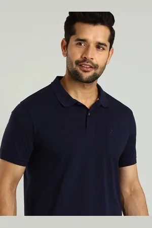 Indian Terrain Men Polo Collar Pockets T-shirt