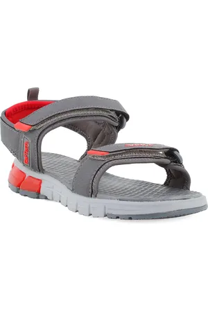 Sparx Men Grey Solid Sports Sandals