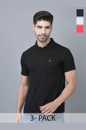 dollar Men 3 Polo Collar Pockets T-shirt
