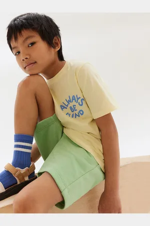 H&M Boys Pure Cotton 3-Pack Printed T-shirts