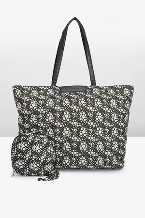 Caprese Floral Printed Oversized Tote Bag