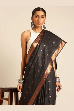 Taavi Woven Design Zari Bhagalpuri Saree