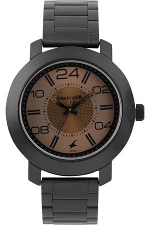 Fastrack Men Brown Analogue Watch NJ3120NM02C