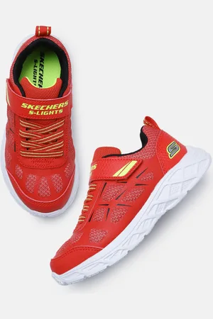 Skechers Boys Dynamic Flash Rezlur LED Lightweight Sneakers