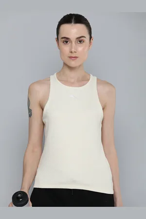 PUMA HER Self Design Slim Fit Tank Top