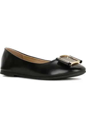 Bata Bow Embellished Ballerinas