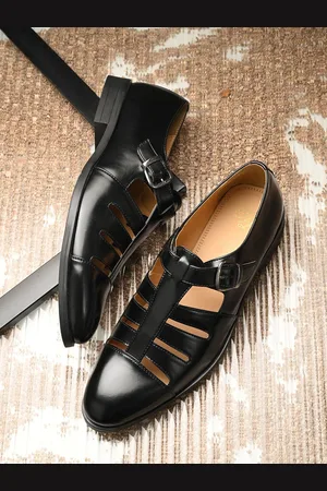 House of Pataudi Men Shoe-Style Sandals
