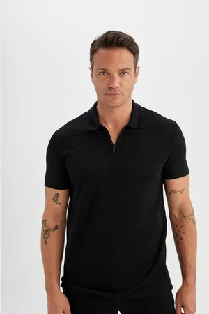 DeFacto Polo Collar Casual T-shirt