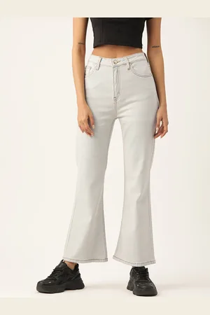 MADAME Women Flared High-Rise Jeans