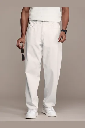 WROGN Men Pure Cotton Loose Fit Jeans