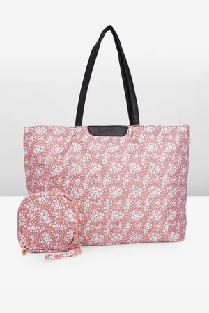 Caprese Floral Printed Oversized Tote Bag
