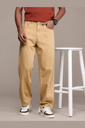 WROGN Men Loose Fit Pure Cotton Jeans