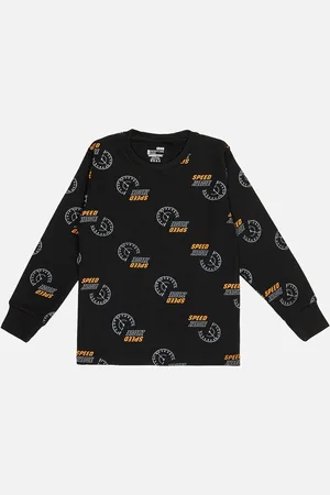 BodyCare Boys Typograhy Printed Round Neck T-shirt