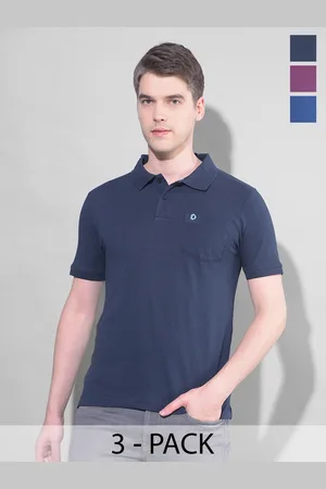 dollar Men 3 Polo Collar Extended Sleeves Pockets T-shirt