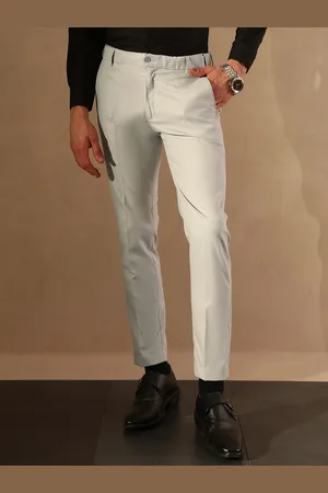 DENNISON Men Tapered Fit Flexi Casual Trouser