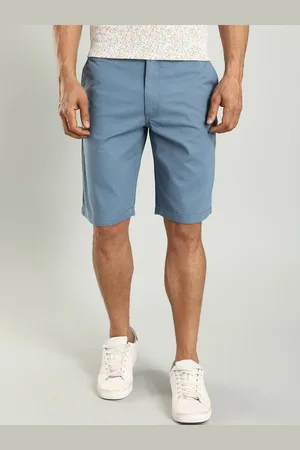 Indian Terrain Men Slim Fit Mid-Rise Pure Cotton Chino Shorts