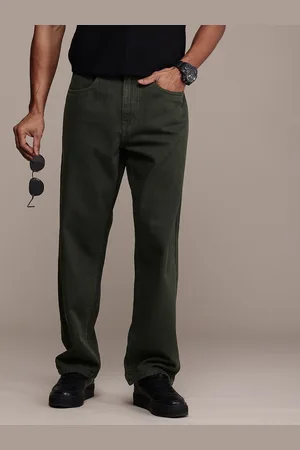 WROGN Men Loose Fit Pure Cotton Jeans