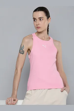 PUMA HER Self Design Slim Fit Tank Top