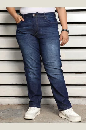 High Star Women Straight Fit High-Rise Light Fade Jeans