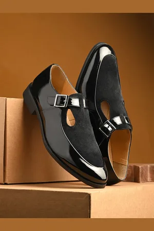 House of Pataudi Men Shoe Style Sandals