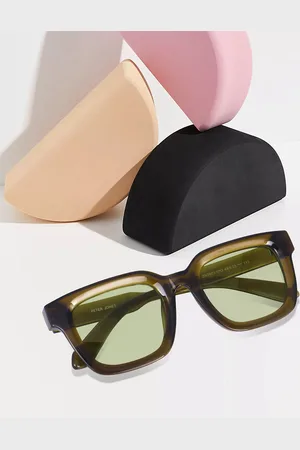 Peter Jones Eyewear Unisex Oversized Sunglasses with Polarised Lens 3803GR