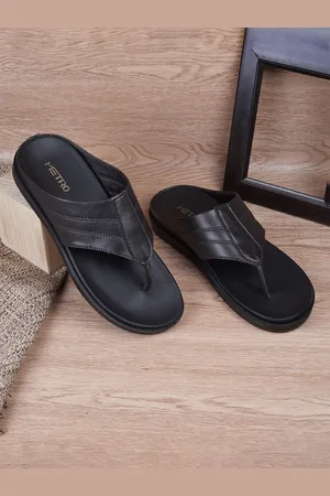 Metro Men Leather Comfort Sandals