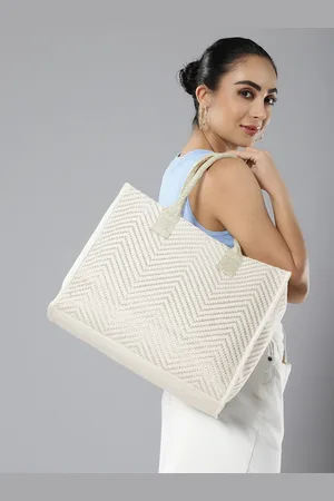 Mast & Harbour Textured Oversized Shopper Tote Bag