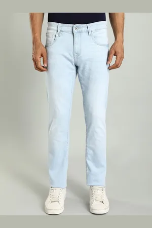 Indian Terrain Men Kruger Slim Fit Mid Rise Clean Look Stretchable Jeans