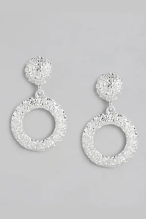 Forever New Texture Hoop Earrings
