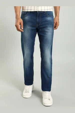 Indian Terrain Men Brooklyn Slim Fit Heavy Fade Clean Look Stretchable Jeans