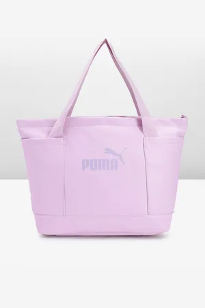 PUMA Brand Logo Printed Core Up Oversized Laptop Shoulder Bag