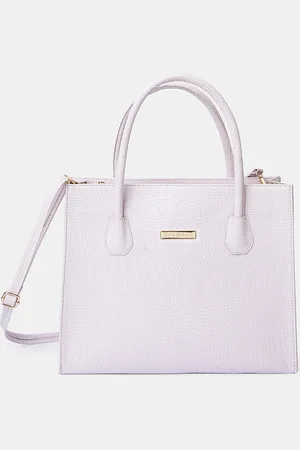 Mast & Harbour PU Structured Handheld Bag with Quilted