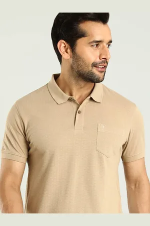 Indian Terrain Men Polo Collar Pockets T-shirt