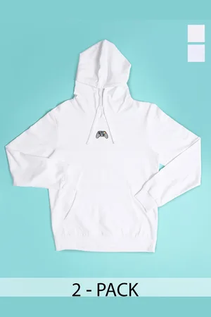 HOOP Boys Hooded Long Sleeves Cotton Pullover Sweatshirt