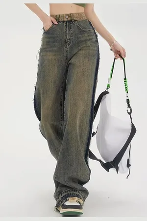 LULU & SKY Women Straight Fit High Rise Clean Look Light Fade Jeans