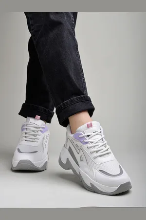 Shoetopia Girls Round Toe Mesh Sneakers