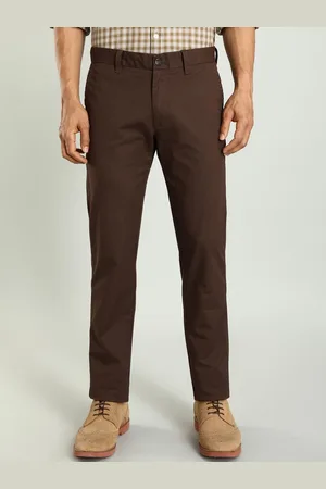 Indian Terrain Men Brooklyn Slim Fit Chinos Trousers